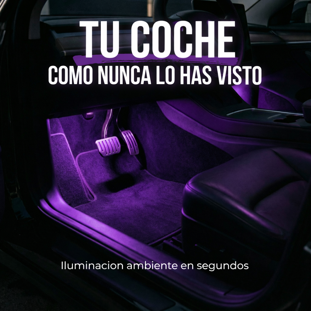 Luces LED RGB para Coche